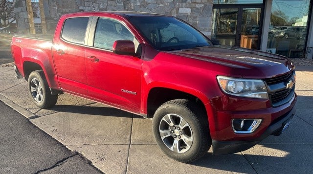2017 Chevrolet Colorado 4WD Z71 in Cajun Red Tintcoat — front three-quarter view
