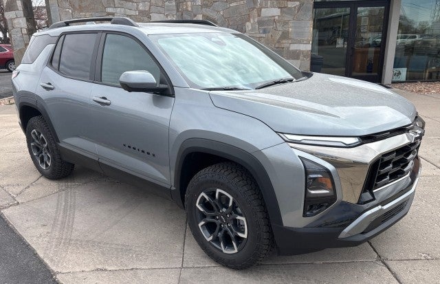 2026 Chevrolet Equinox ACTIV in Sterling Gray Metallic — front three-quarter view